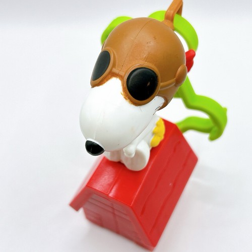 Snoopy Flying Ace Peanuts McDonald's Figure Mascot Very Rare Vintage Japan Anime - Picture 8 of 9