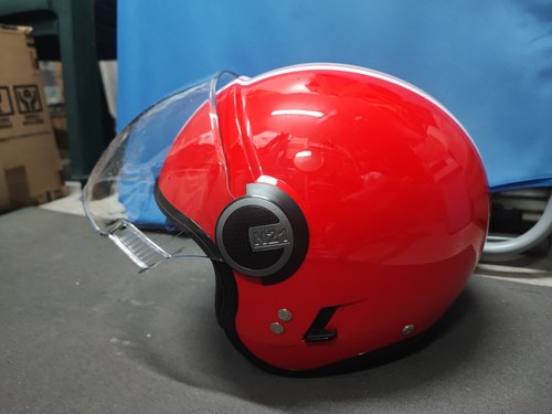 CASCO MOTO JET NOLAN N21 VISOR DOLCE VITA ROSSO Bike - Foto 22 di 24