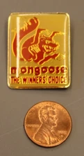 11/02.  VTG RARE NHRA "TOM THE MONGOOSE MCEWEN 'WINNERS CHOICE" PIN