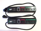 2x Smart Strip ECG-7MVR Energy Saving Surge Protector Autoswitching Technology