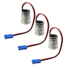 3x LS14250-RR 3.6V 1100mAh REXROTH Compatible With Battery R911277133 R911281394