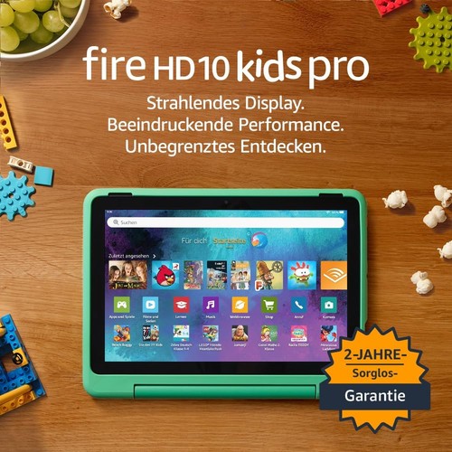 Amazon Fire HD 10 Kids Pro-Tablet Kindertablet 32 GB Mintgrün 10 Zoll (2023) 6+ - Bild 4 von 4
