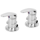 2 Mounted Mixing Valve Water Temperature Control Brass Mixer