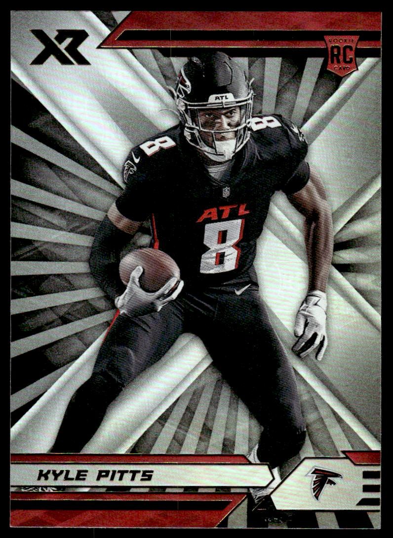 Kyle Pitts 2021 Panini XR #104 X RC Atlanta Falcons Football Card