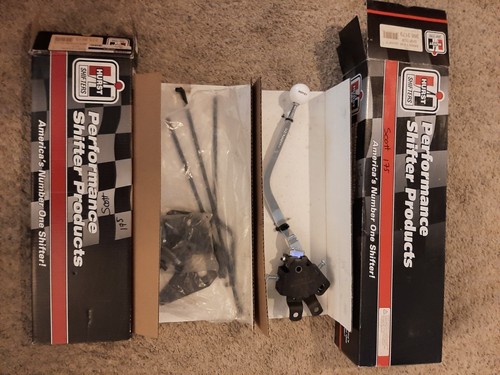 hurst 3 speed shifter 3663179 and kit 3738615 for ford, new in original boxes - Picture 2 of 4
