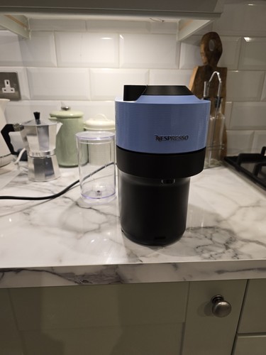 Nespresso Vertuo Pop Coffee Pod Machine Blue - Picture 2 of 4