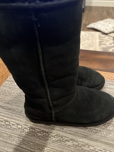 Ozwear Connection UGG Classic Australian Tall Boots black Women's US 8 - Picture 6 of 24