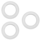 3 pcs DIY Pizza Saucing Ring Plastic Pizza Prep Tool Round DIY Pizza Ring