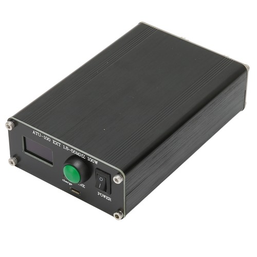 ATU 100 Automatyczny tuner antenowy 1,8 do 55MHz Ładowanie USB 0,96 cala Wyświetlacz Mini FY - Zdjęcie 9 z 23