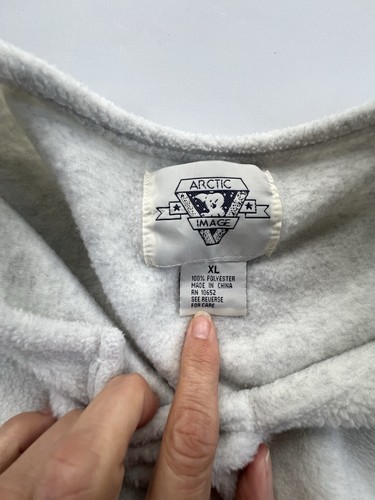 Vintage Damen Arctic Pinecone Image Pullover Gr. XL - Bild 11 von 11