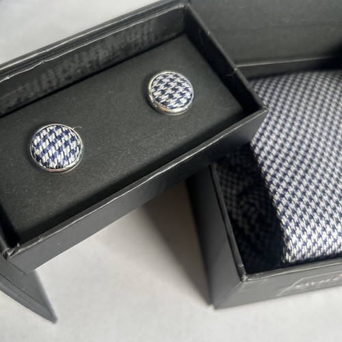 The Savile Row Company 100% Pure Silk Tie Set Cufflinks & Pocket Square - 第 2/5 張圖片
