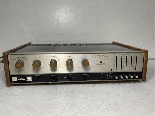Receptor estéreo FM Fisher 160-T vintage años 60 LEER DESCRIPCIÓN - Imagen 1 de 14