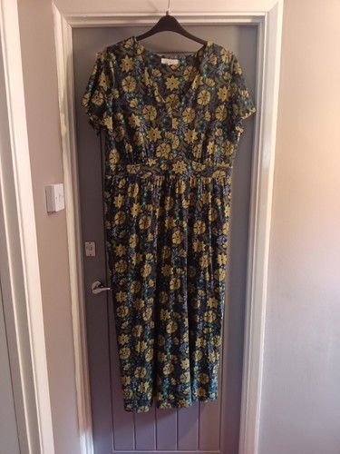 Seasalt Organic Cotton Chateaux Dress Size 20.