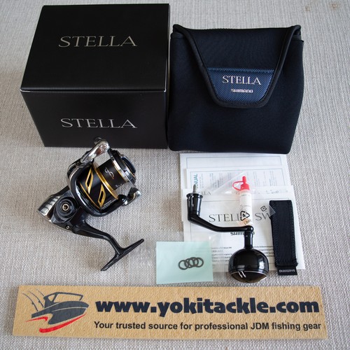 Watch Our Product Video-Shimano 20 STELLA SW 6000PG Spinning Reel - Picture 1 of 9