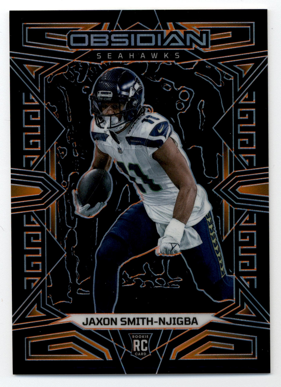 2023 Panini Obsidian Electric Etch Orange #186 Jaxon Smith-Njigba /49 RC - NM-MT