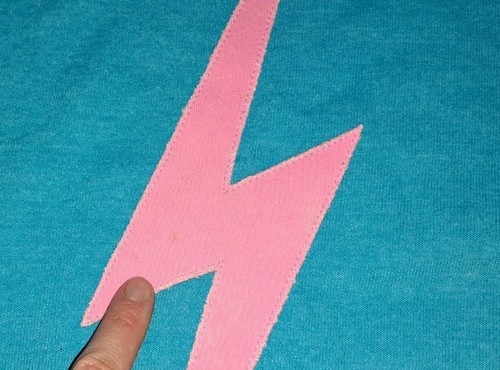 Aviator Nation Lightning Bolt Chevron 5 Stripe Crew Sweatshirt Blue Size Small - Picture 4 of 11