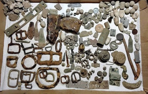 100+ Civil War Relics dug in Central Virginia $42.00 + $21.00 shipping
