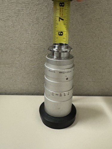 Sony TV Zoom Objektiv 1:18 f=12.5 75mm no 111103 For Parts Beschreibung lesen. - Bild 12 von 14