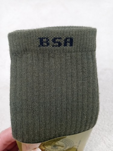 Boy Scouts Of America Official Uniform Socks Size 2XL (15-17) Coolmax 1pair Crew - Picture 16 of 16