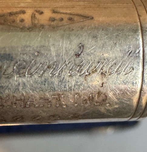 De colección Communhardt Piccolo con Estuche Negro Plata - Imagen 11 de 14