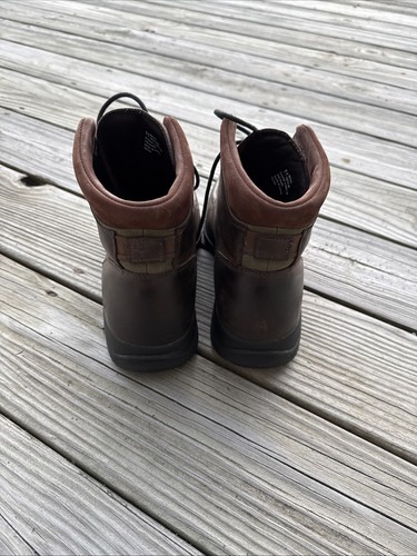 LL BEAN Boots Mens Size 11 M Brown Leather Hiking Trail 7" Outdoors 05468 - Bild 5 von 12