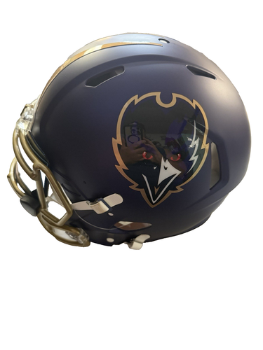 Rod Woodson Autograph Full Size Authentic Helmet!! Beckett COA Ravens Purple - Picture 5 of 8