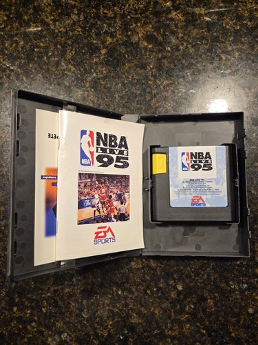 NBA Live 95 - Sega Genesis Spiel, Hülle & Handbuch - Bild 3 von 3