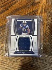 Jonathan Taylor 2022 Panini Treasures Patches Numbered 9/49 Card