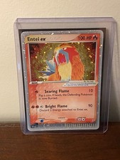 Pokémon Entei Ex TM Magma Vs TM Aqua Ultra Rare #91 Holo - Mint!