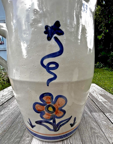 RARE Vtg Louisville Stoneware POLKA DOT COW Butter Churn Crock Cottage Farm Core - Picture 17 of 23