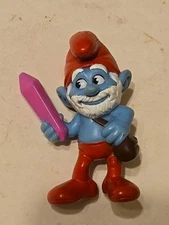McDonald's Smurfs 2  # 1 Papa's Crystal  Happy Meal 2013 Childrens Toy 