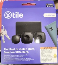 Tile by Life360 Essentials Bluetooth Trackers Locators Keys + IOS Android Open b