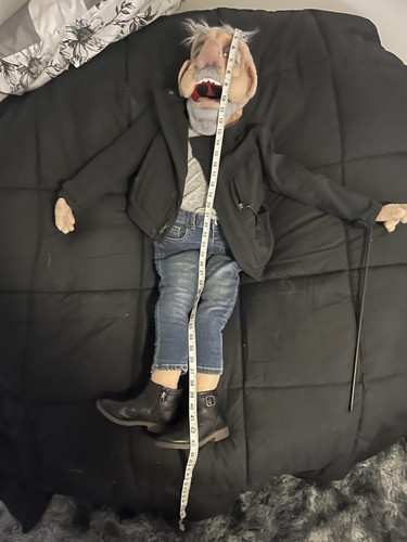 Alter Mann weiche Puppe Handarbeit von Jet Puppets 44 cm lang - Bild 2 von 6