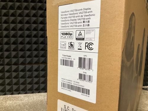 Viewsonic VA2759-smh 27" LED LCD Display 1080p VA2759-SMH ❤️️ ✅  New open box - Picture 7 of 7