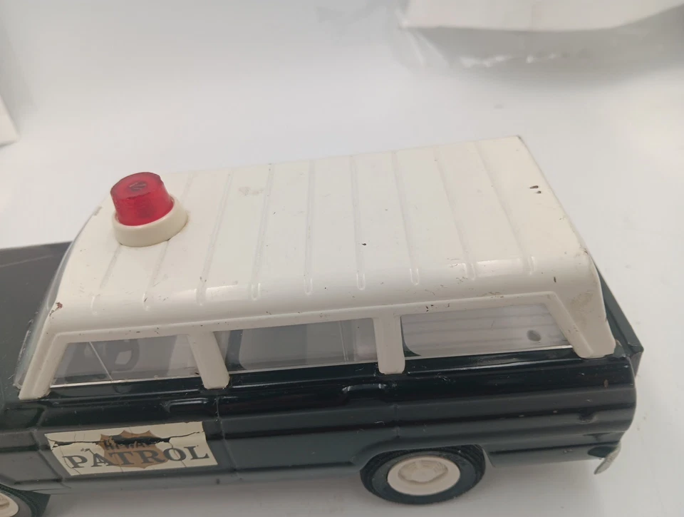 Vintage Tonka Toy, Police Chief SUV, 1960s, Jeep, Die-Cast Metal - Image 3 of 4