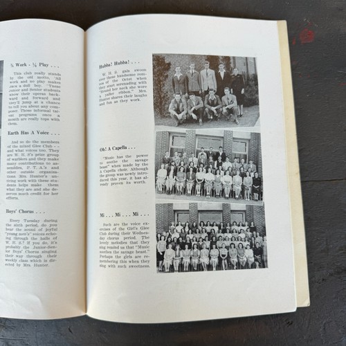 WESTMINSTER HIGH SCHOOL Yearbook 1945 / 1946 Westminster MD - THE OWL - Picture 9 of 14