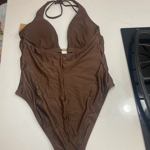 Shade And Shore Bathing Suit Padded Swimsuit Size Medium 8-10 - Picture 4 of 5