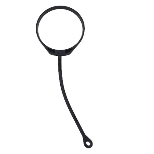 Cable Fuel Oil Tank Cover Black Fuel Tank Cover Rope Plastic Replacement - Picture 10 of 12