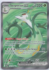 Serperior ex Secret Rare SV: Black Bolt 156/086 NM