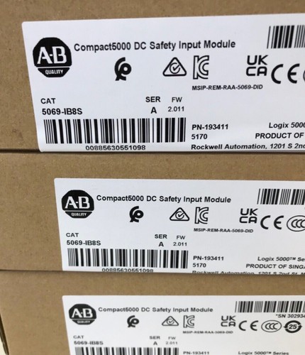 5069-IB8S/A AB 5069 entradas de seguridad de E/S compactas mercancías puntuales envío rápido - Imagen 4 de 4