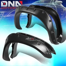 For 2002-2009 Dodge Ram 1500 2500 3500 Textured Pocket-Riveted Fender Flares Set