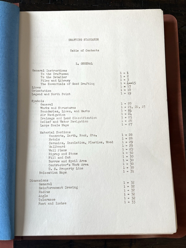 Drafting Standards Manual US Engineers Arkansas Architecture Diagrams 1940s - Picture 3 of 22
