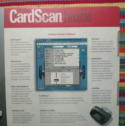 Card Scan 600c Version 6 Factory Sealed Information Management Imaging - Picture 4 of 6