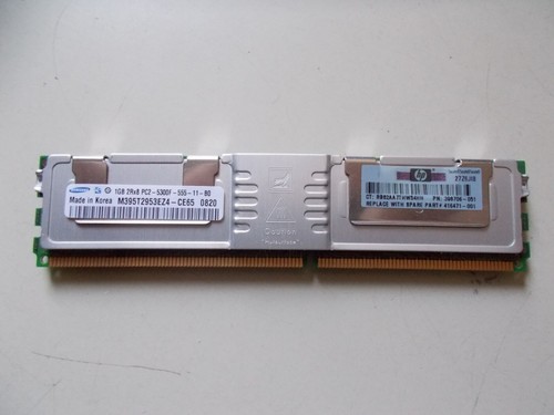 Samsung M395T2953EZ4-CE65 1 GB DDR2 RAM FB-DIMM PC2-5300 667MHz. #SU-405 - Bild 1 von 2