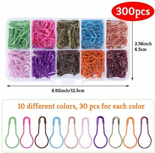 Épingles de sécurité en métal ampoule en forme de courge broches clips pour courtepointe couture tricot artisanat - Photo 16/21
