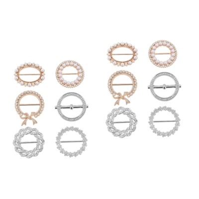 2 Pack Vêtements Décoration De Boucle Dangle vendu Clips Chemise Manquer