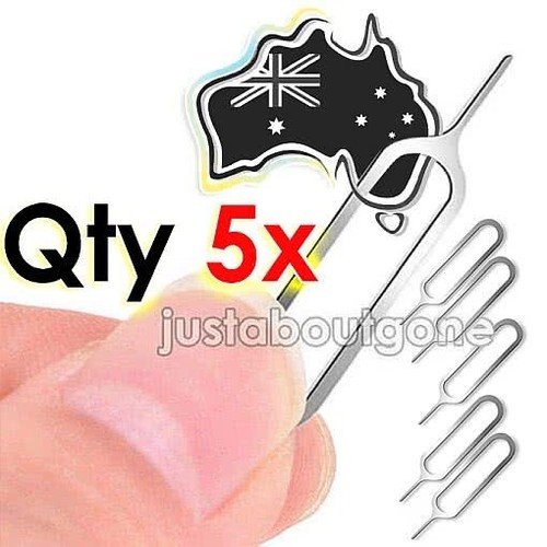 5x Sim PIN Card Ejector Tray Mobile Phone Remover DIY Fix Tool Opening Eject Key - Picture 7 of 9