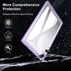 Für Samsung Galaxy Tab A9/A9 Plus 11" Tablet durchsichtige Gummi Hülle Robust Cover