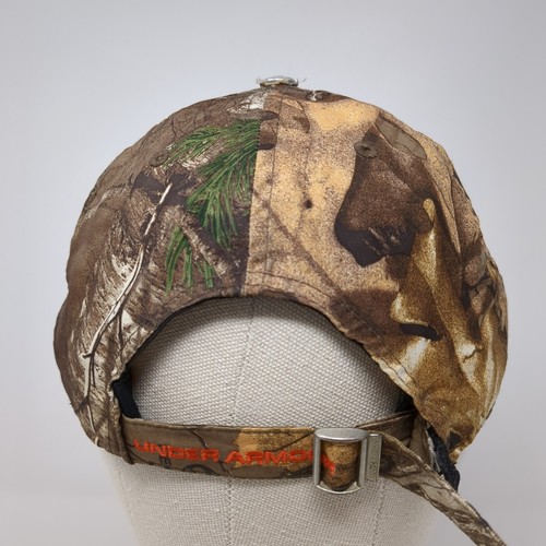 Under Armour Slideback Hat Camo One Size Adjustable Hunting Outdoor - Picture 5 of 8