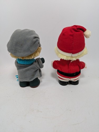 2 Enesco Precious Moments Collection Doll HI BABIES 1988 Collection 6" Christmas - Picture 4 of 6